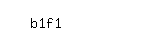 Captcha: b1f1