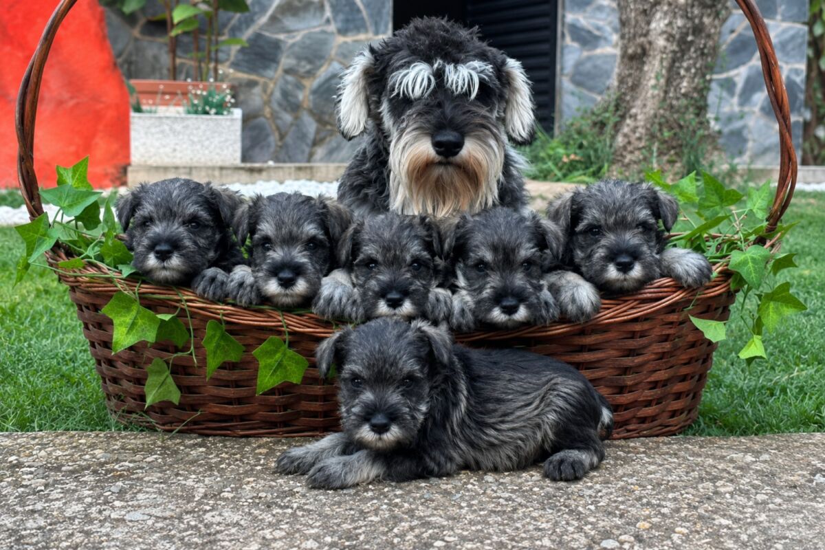 Schnauzer Miniatura: un pequeño perro con una personalidad extraordinaria